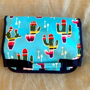 Cactus travel toiletry bag